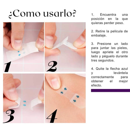 InvisiLift™ – Parches Faciales Lifting (40uni x Caja)
