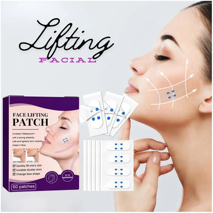 InvisiLift™ – Parches Faciales Lifting (40uni x Caja)